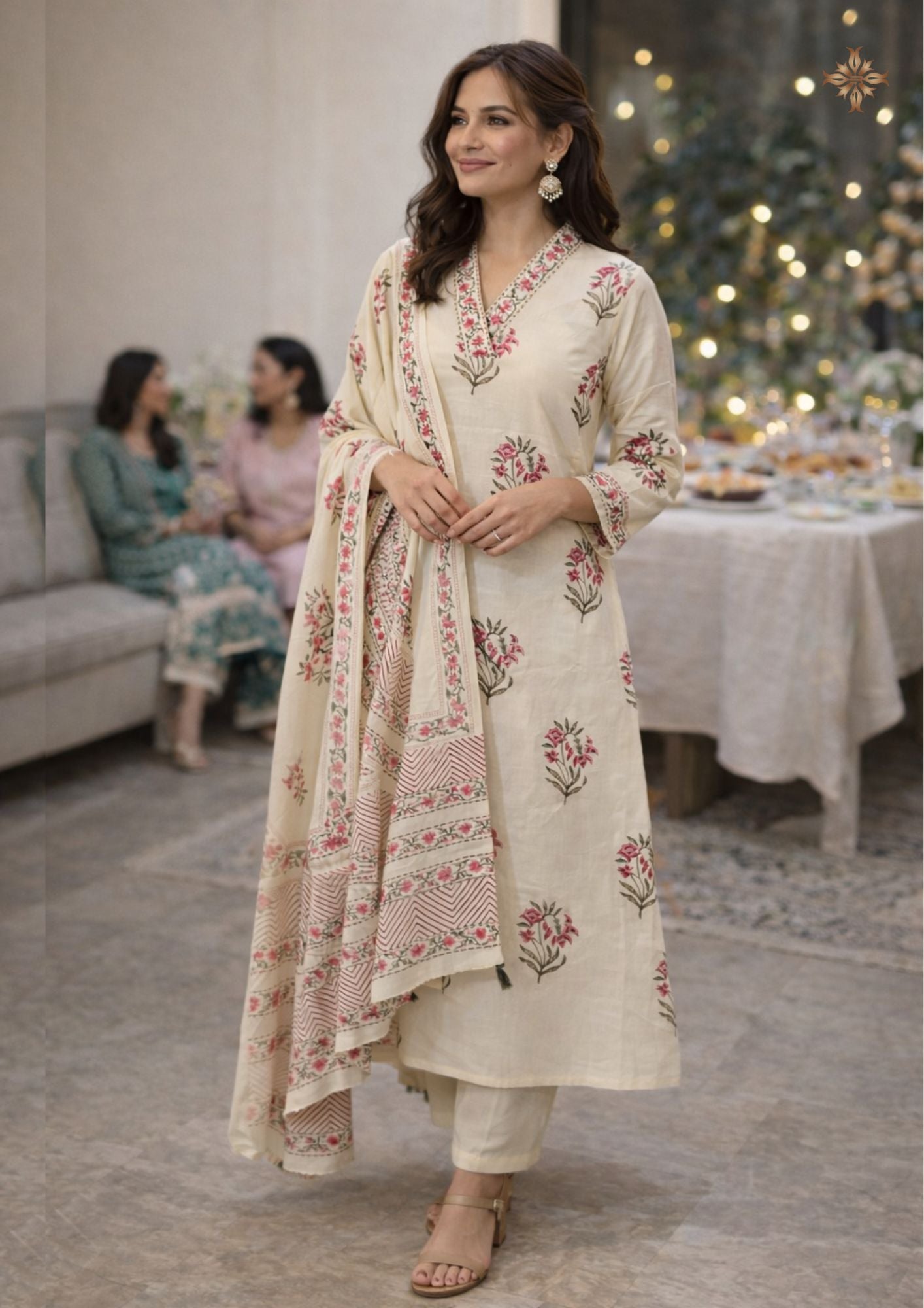 Azalea Floral Suit Set